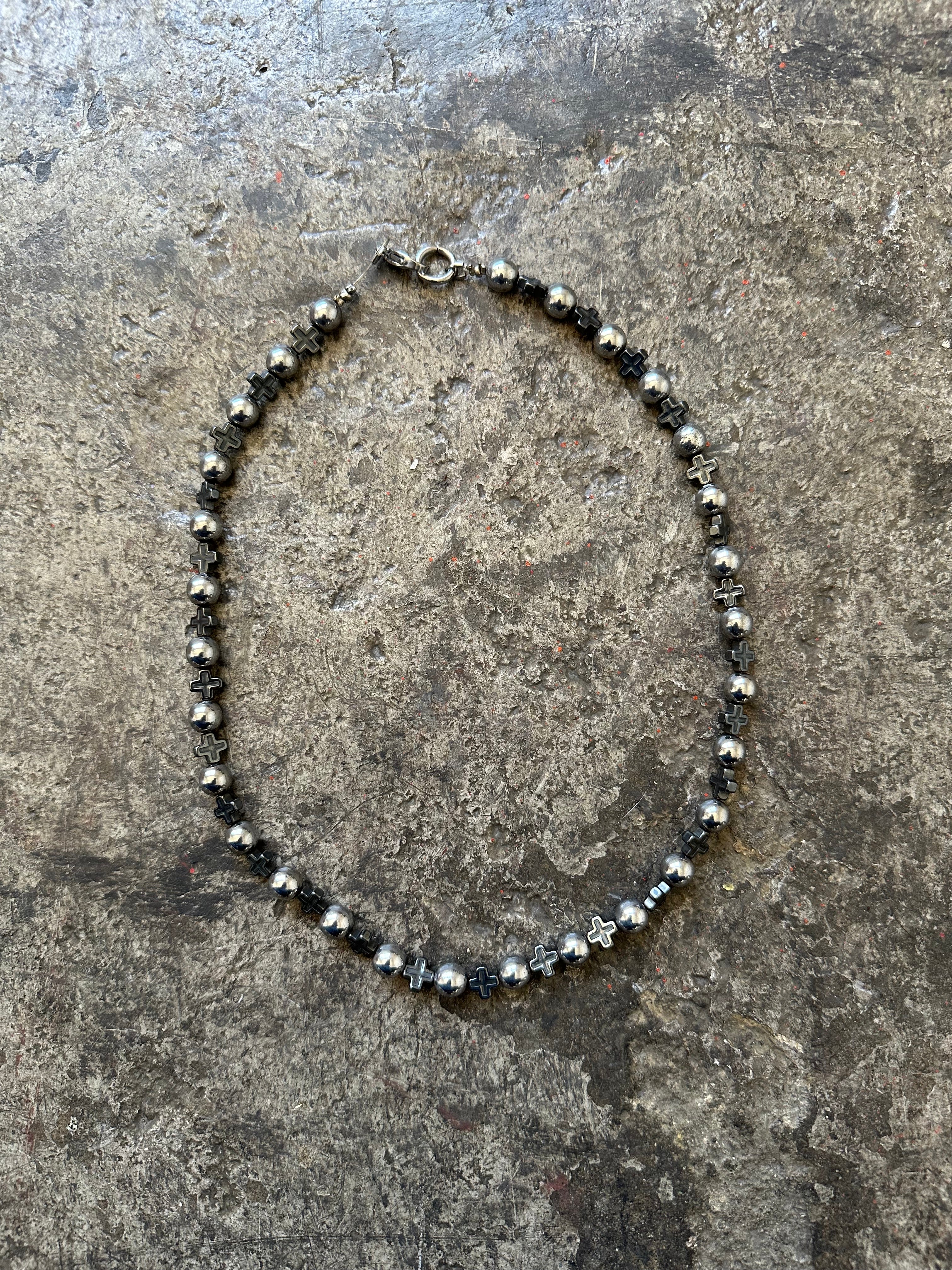 Silver Aid Necklace