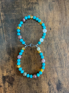 Double Bracelet (Turquoise)